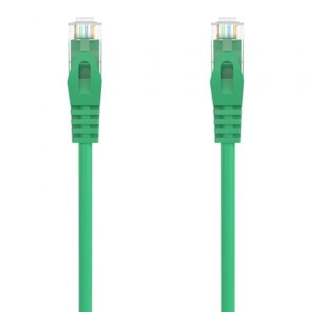 Cable de Red RJ45 AWG24 UTP Aisens A145-0580 Cat.6A/ LSZH/ 1m/ Verde