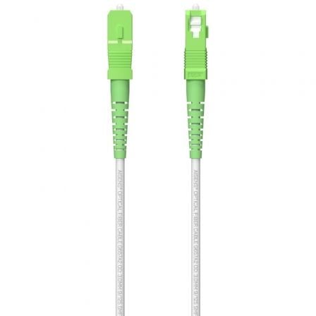 Cable de Fibra Óptica G657A2 3.0 9/125 SMF Aisens A152-0622/ LSZH/ 300m/ Blanco