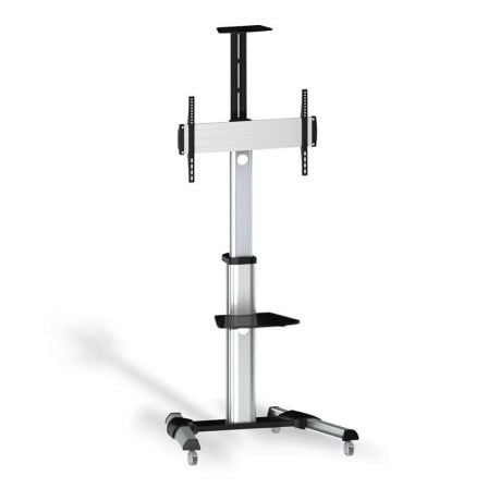 Soporte de Suelo Inclinable con Ruedas Aisens FT70TRE-037 para TV 37-70'/ hasta 50kg